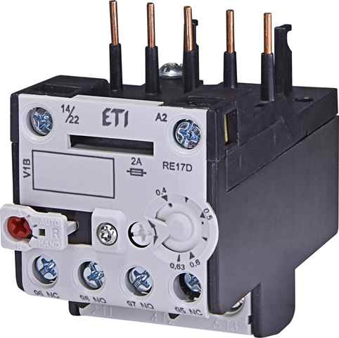 Купить Реле тепловое RE 17D-0,63 0.4-0.63 ETI 4641401 + ☎ (067) 440 53 73 ✓ лучшие цены ✓ постоянные акции и скидки ✓ отзывы ✓ точка выдачи в Киеве