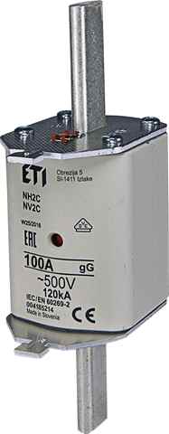 Купить Предохранитель 0 NH-2C/gG KOMBI 100 500 ETI 4185214 + ☎ (067) 440 53 73 ✓ лучшие цены ✓ постоянные акции и скидки ✓ отзывы ✓ точка выдачи в Киеве