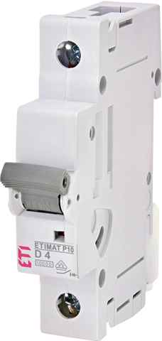 Купить Автоматический выключатель ETIMAT P10 1P D 4 10 ETI 270402102 + ☎ (067) 440 53 73 ✓ лучшие цены ✓ постоянные акции и скидки ✓ отзывы ✓ точка выдачи в Киеве