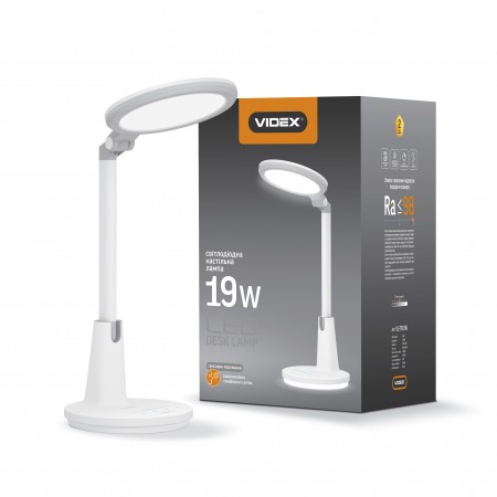 Купить недорого Лампа LED настольная Videx VL-TF10W 19W 3000-5500K 220V (25050) ☎ (066) 882 49 97 ✓ лучшие цены ✓ бесплатная доставка по Украине ✓ отзывы и фото ✓ точка выдачи в Киеве 