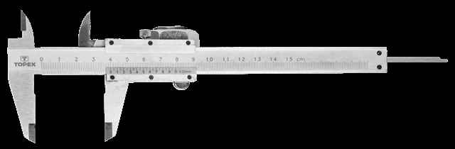 Купить Штангенциркуль TOPEX, 150 мм, 31C61 ☎ (067) 440 53 73 ✓ лучшие цены ✓ постоянные акции и скидки ✓ отзывы ✓ точка выдачи в Киеве