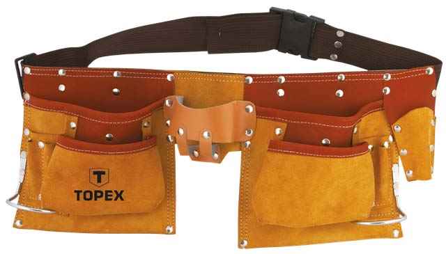 Купить Пояс монтажника TOPEX, 11 кишень, 7 ☎ (067) 440 53 73 ✓ лучшие цены ✓ постоянные акции и скидки ✓ отзывы ✓ точка выдачи в Киеве