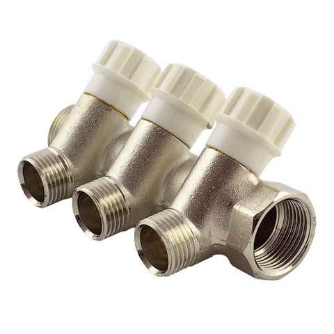Коллектор вентильный  VALVING 3/4"х1/2"х4 PN10 Fado KVR04 недорого ☎ (066) 882 49 97 ✓ лучшие цены ✓ бесплатная доставка по Украине ✓ отзывы и фото