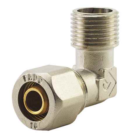 Угол обжимной с переходом на наружную резьбу COMPRESS 16х1/2" PN25 Fado RFU21 недорого ☎ (066) 882 49 97 ✓ лучшие цены ✓ бесплатная доставка по Украине ✓ отзывы и фото
