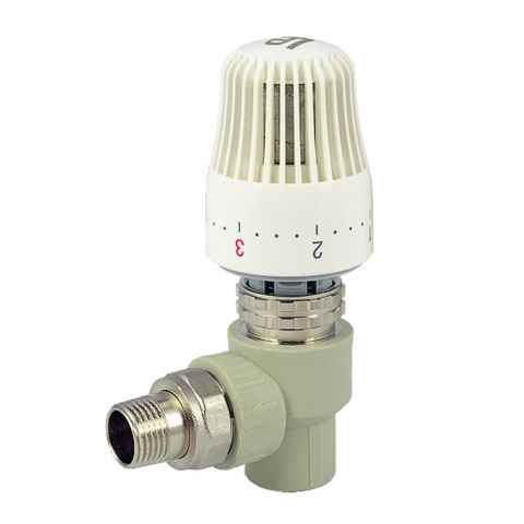 Кран радиаторный с термоголовкой угловой PPR 20х1/2" DN PN20 Fado PKT02 недорого ☎ (066) 882 49 97 ✓ лучшие цены ✓ бесплатная доставка по Украине ✓ отзывы и фото