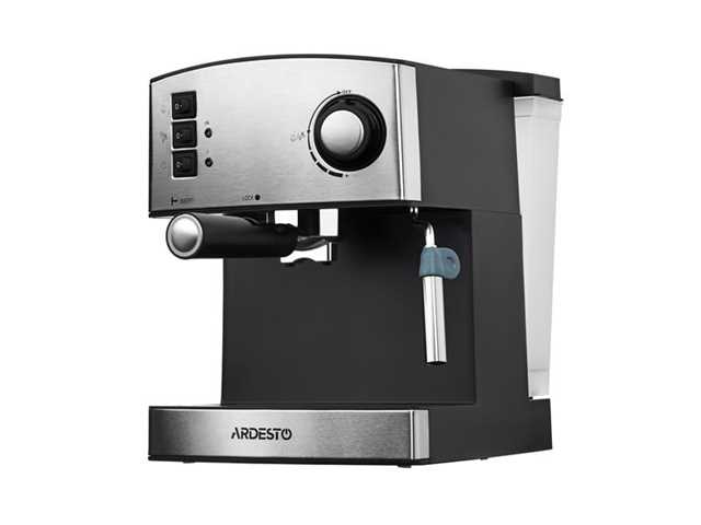 Купить Кавоварка Ardesto YCM-E1600 - еспресо ріжкова/ 1.6 л/ італ. помпа 15 бар/ для 2 чашок/ панарелло ☎ (067) 440 53 73 ☎ (066) 882 49 97 ✓ лучшие цены ✓ постоянные акции и скидки ✓ отзывы ✓ точка выдачи в Киеве